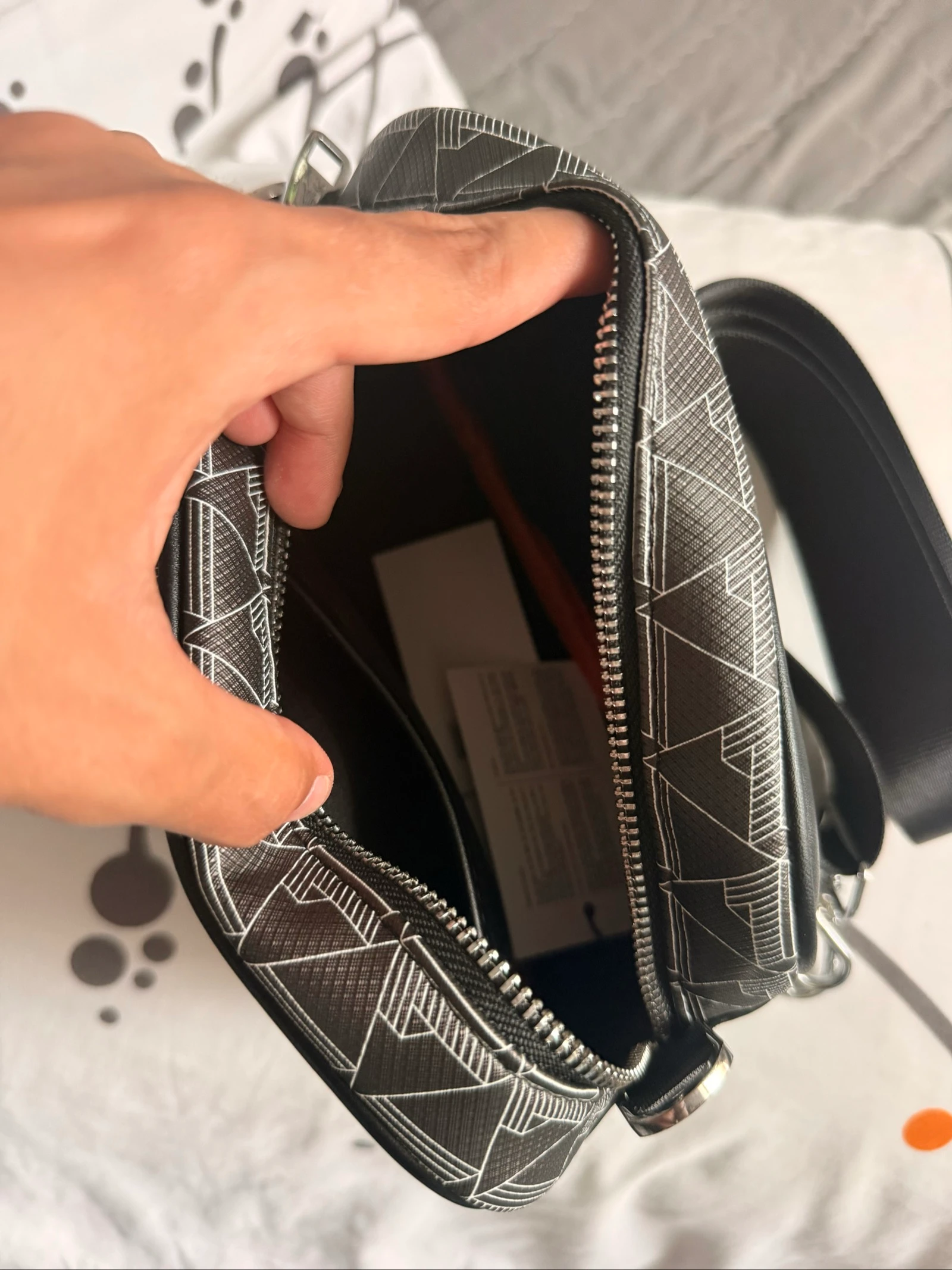 Bolso bandolera Lacoste Monogram – Nuevo – photo 6
